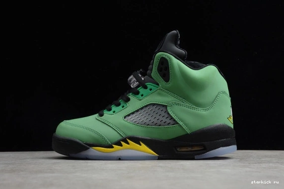 Oregon Ducks Jordan 454803-535 Air 454803-535 5 Retro 0823